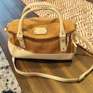 Kate Spade Woven Flap Crossbody